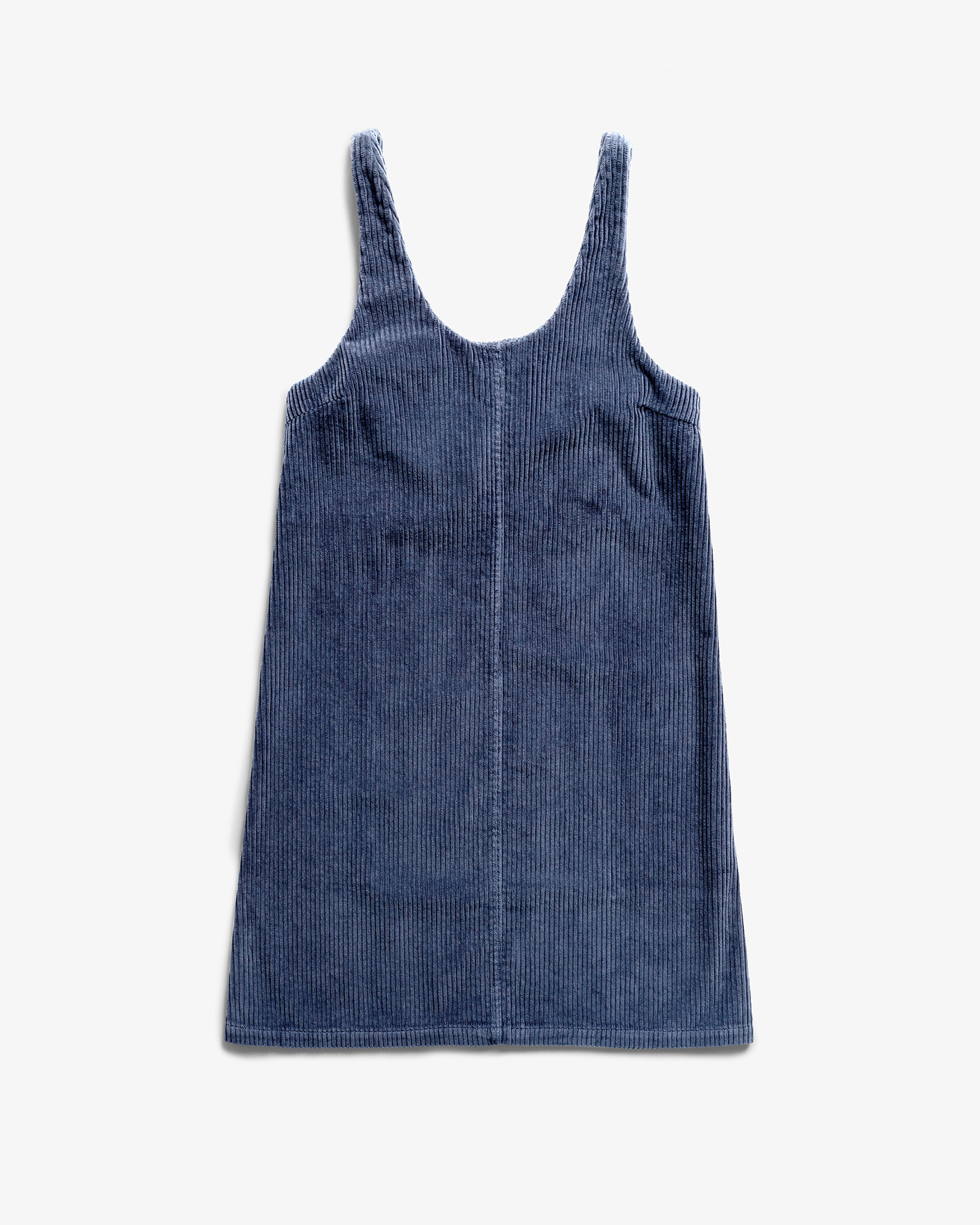 Cord Kleid Bio Baumwolle - Blau