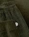 Cord Wide Pant - Dark Green