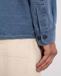 Denim Hemd Recycelte Baumwolle - Blau