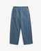 Weite Denim Hose Recycelte Baumwolle - Blau