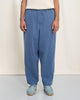 Weite Denim Hose Recycelte Baumwolle - Blau