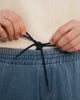 Weite Denim Hose Recycelte Baumwolle - Blau