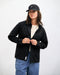 Flanell Hemd Bio Baumwolle - Schwarz