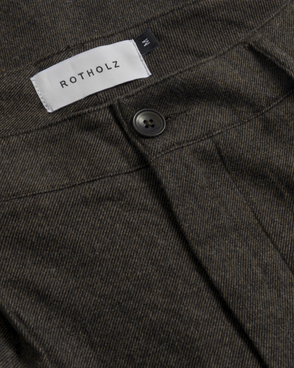 Everyday Flannelhose Bio Baumwolle - Braun