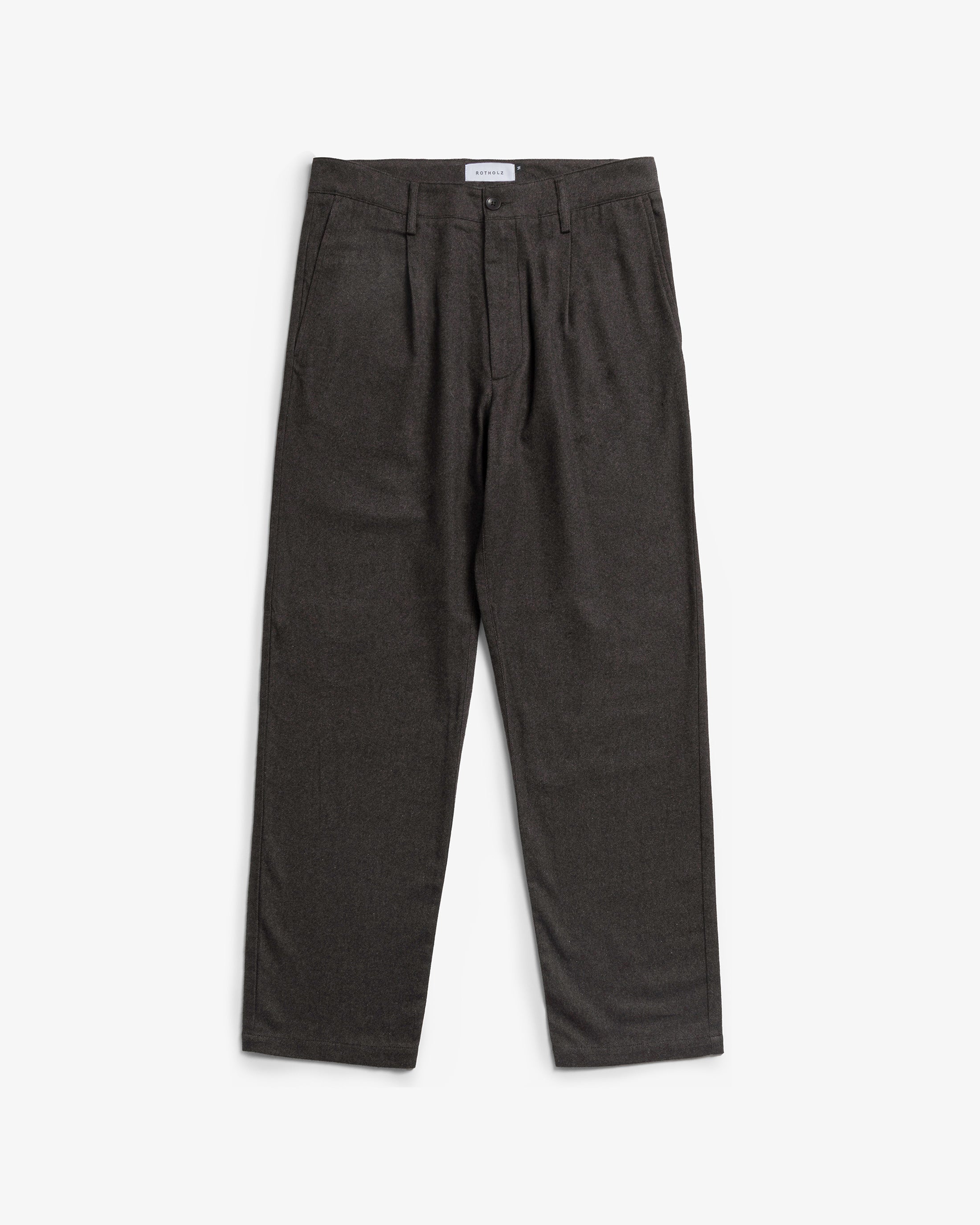 Everyday Flannelhose Bio Baumwolle - Braun