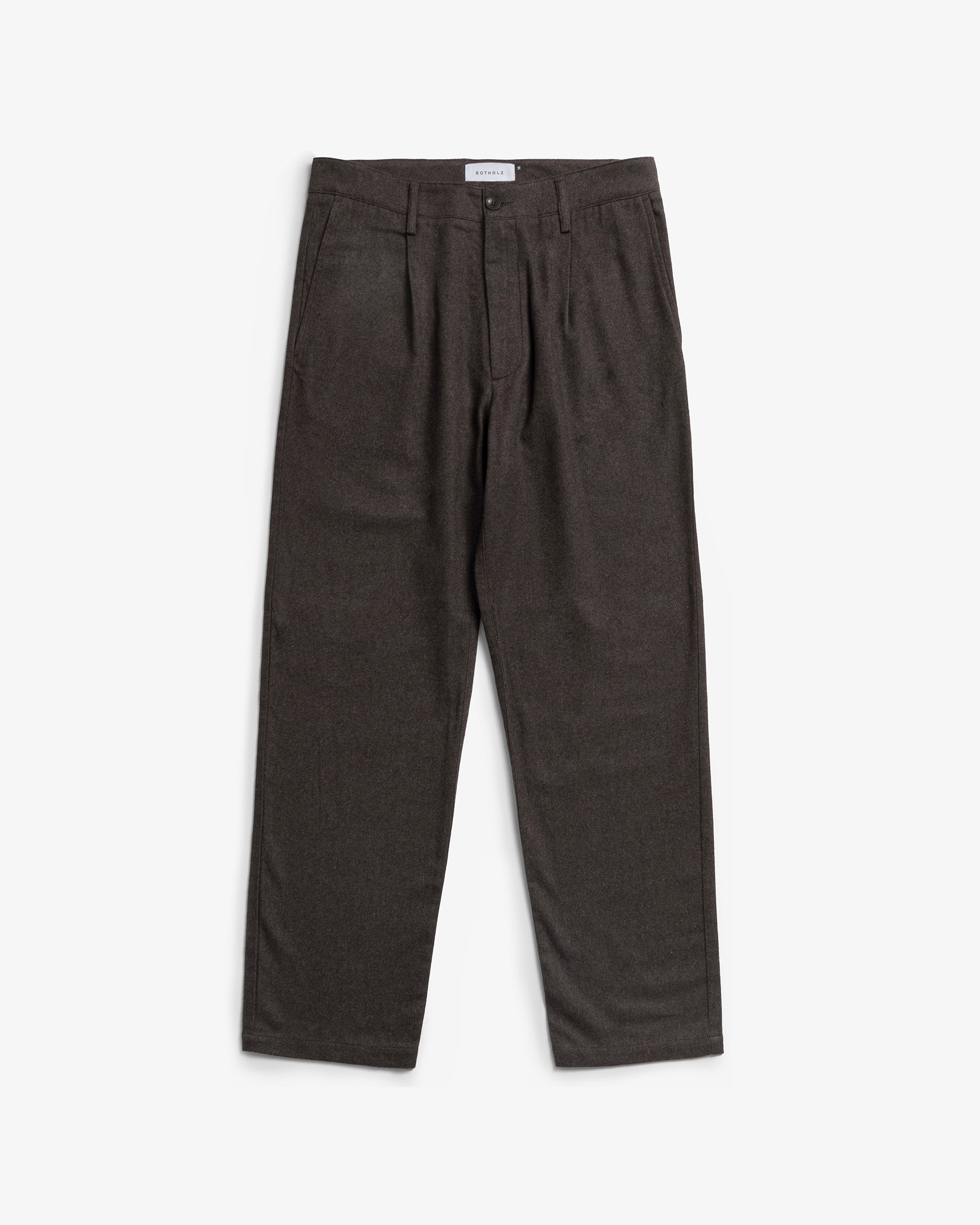 Everyday Flannelhose Bio Baumwolle - Braun