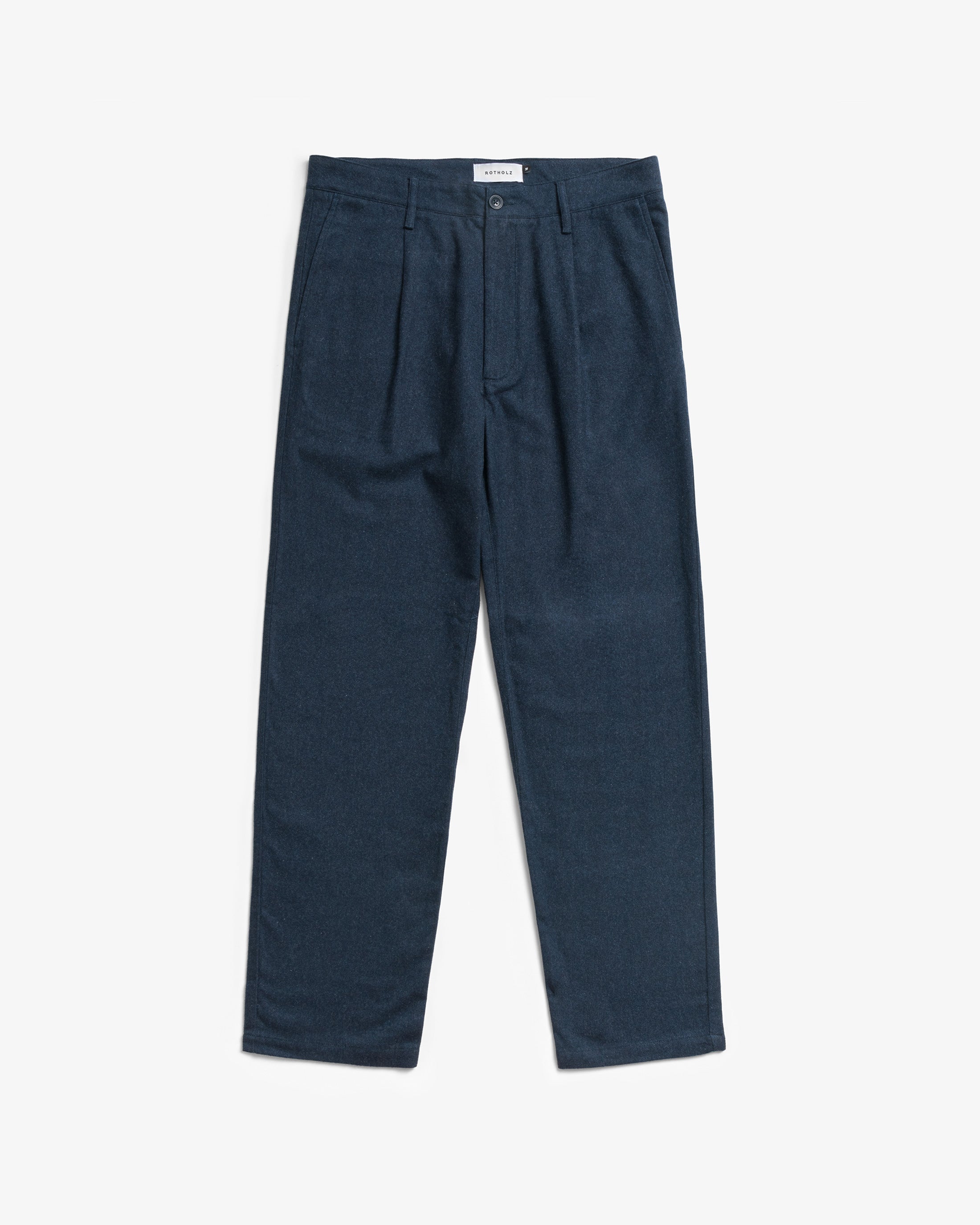 Everyday Flannelhose Bio Baumwolle - Dunkelblau
