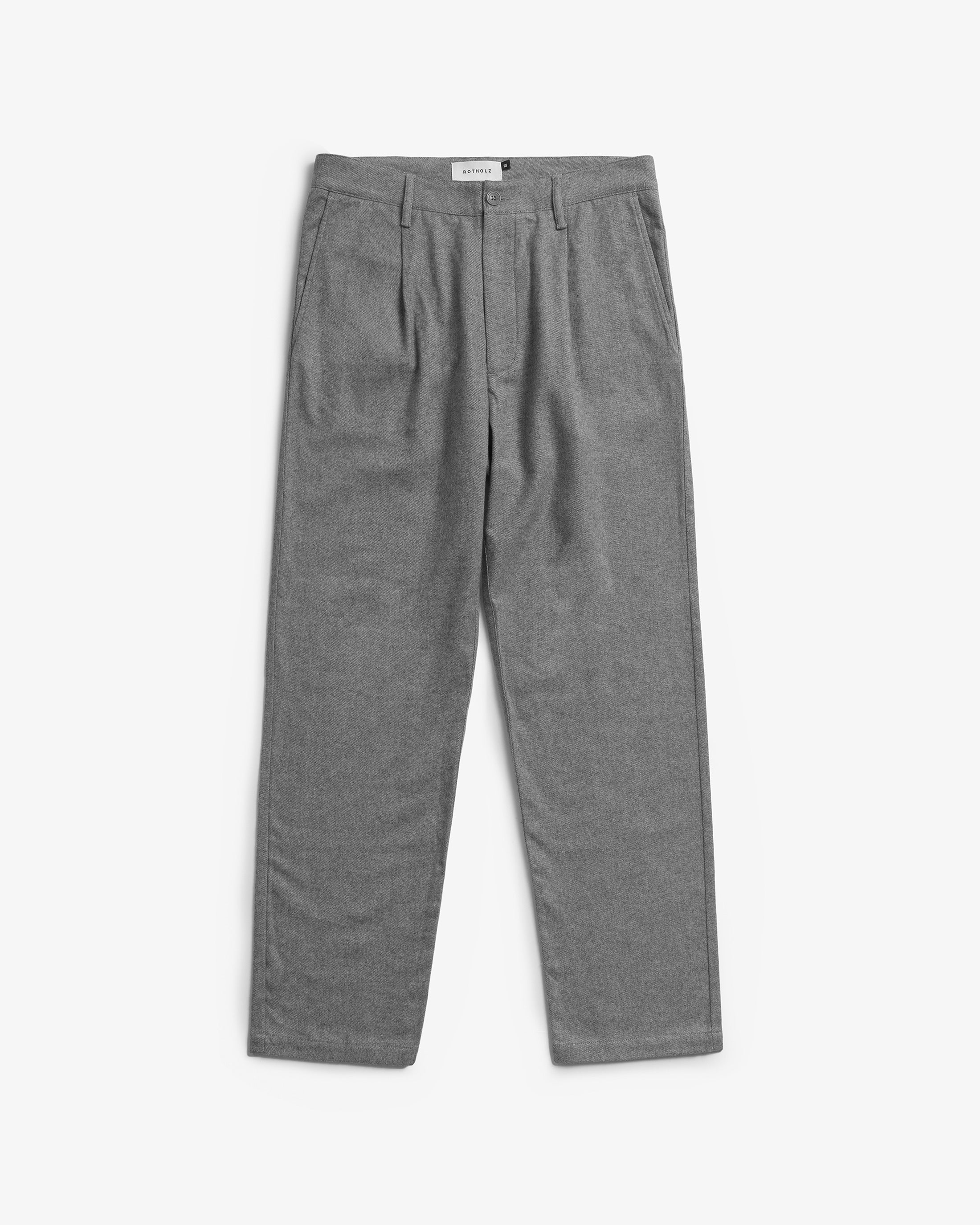 Everyday Flannelhose Bio Baumwolle - Grau