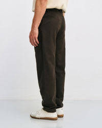 Flanell Hose Bio Baumwolle - Braun