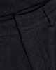 Flanell Hose Bio Baumwolle - Schwarz