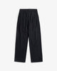 Flanell Hose Bio Baumwolle - Schwarz