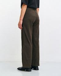 Flanell Hose Bio Baumwolle - Braun