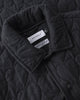 Flanell Steppjacke Bio Baumwolle - Schwarz
