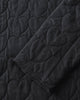 Flanell Steppjacke Bio Baumwolle - Schwarz
