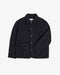 Flanell Steppjacke Bio Baumwolle - Schwarz