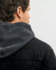 Flanell Steppjacke Bio Baumwolle - Schwarz
