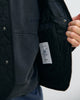 Flanell Steppjacke Bio Baumwolle - Schwarz