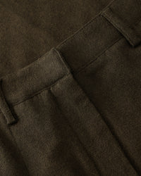 Flanell Hose Bio Baumwolle - Braun