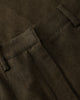 Flanell Hose Bio Baumwolle - Braun