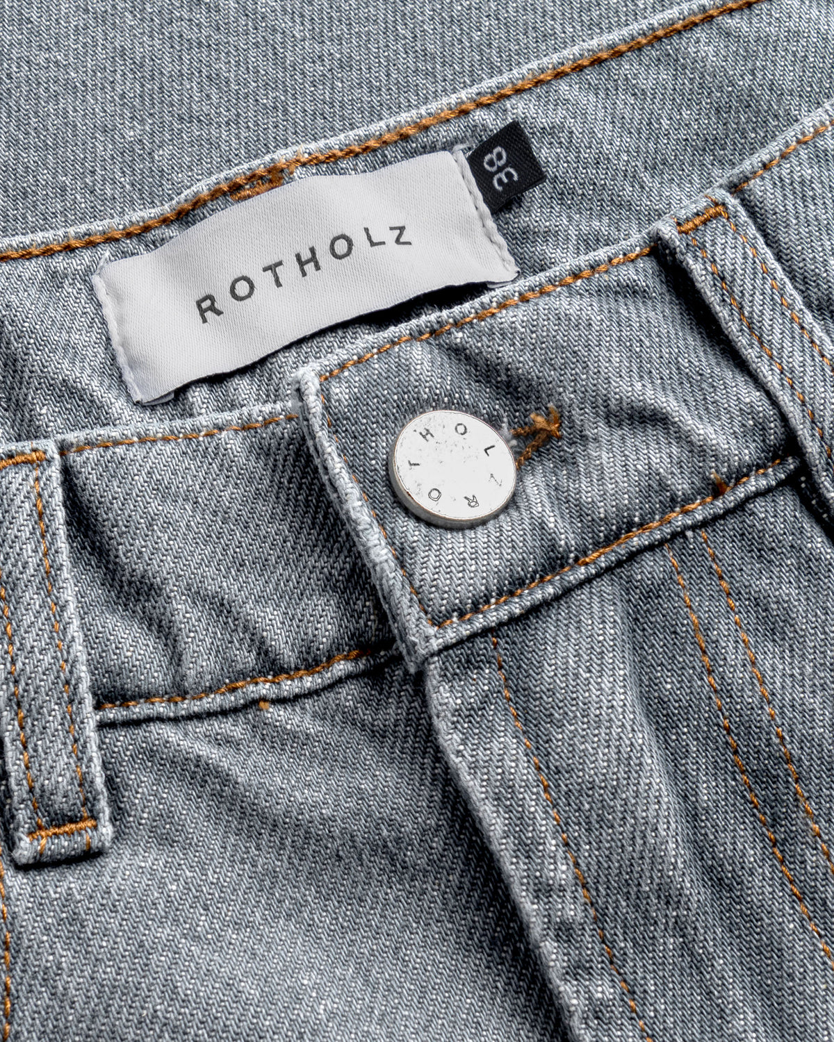 Flared Leg Jeans Bio Baumwolle - Grau