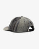 Floppy Cap Bio-Wolle - Grau Gestreift