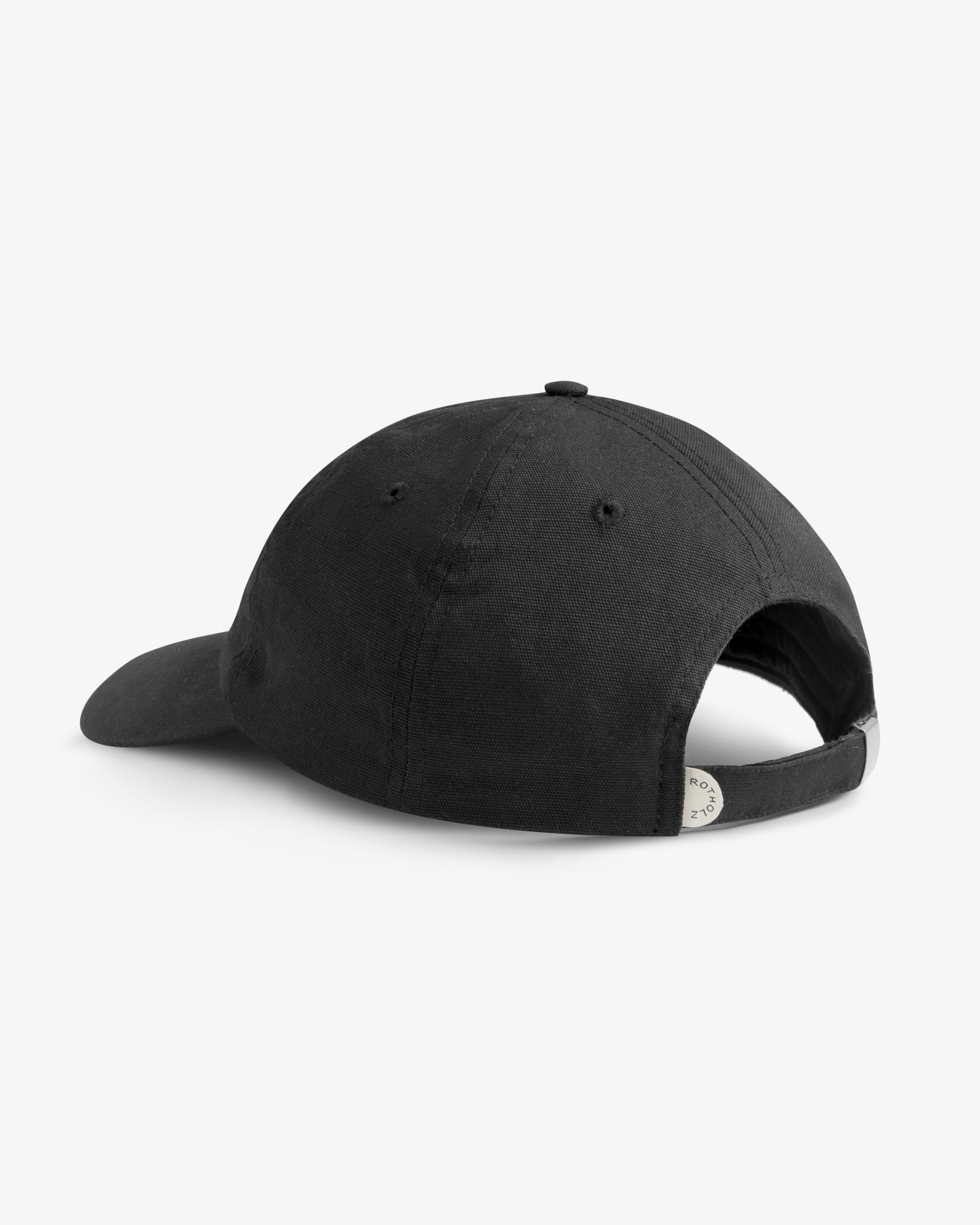 Flower Classic Cap Bio Baumwolle - Schwarz