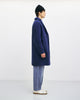 Mantel Bio Wollmischung - Royalblau