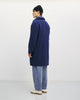 Mantel Bio Wollmischung - Royalblau