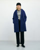 Mantel Bio Wollmischung - Royalblau