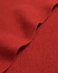 Strickschal Merinowolle - Rot