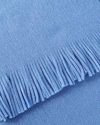 Strickschal Merinowolle - Hellblau