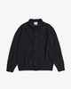 Strick Shirt Merinowolle - Schwarz