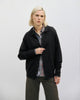 Strick Shirt Merinowolle - Schwarz