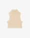 Strick Singlet Merinowolle - Sand