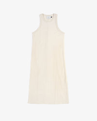 Strick Kleid Bio Baumwolle - Creme