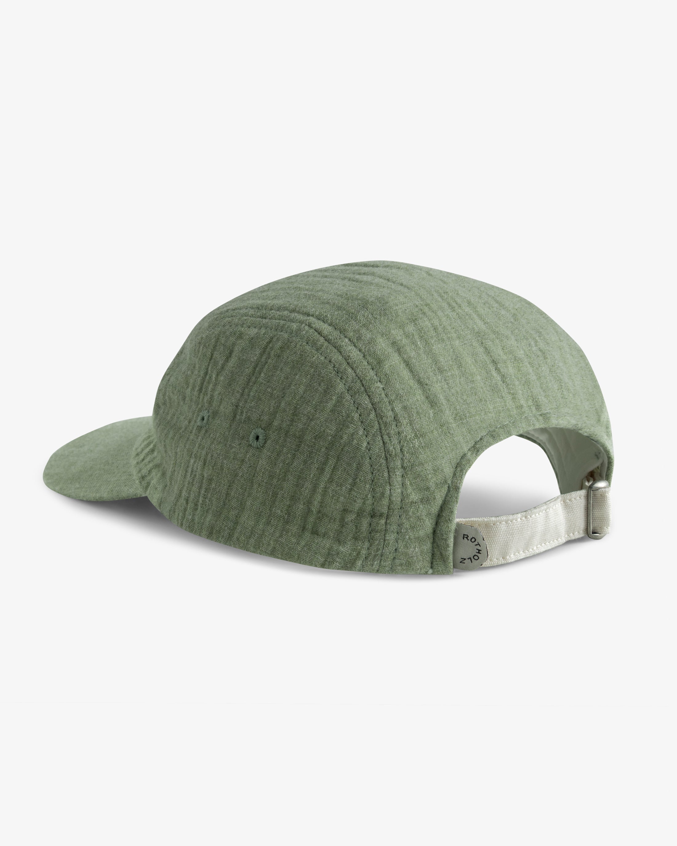 Label 5-Panel Cap Bio Baumwolle - Grün