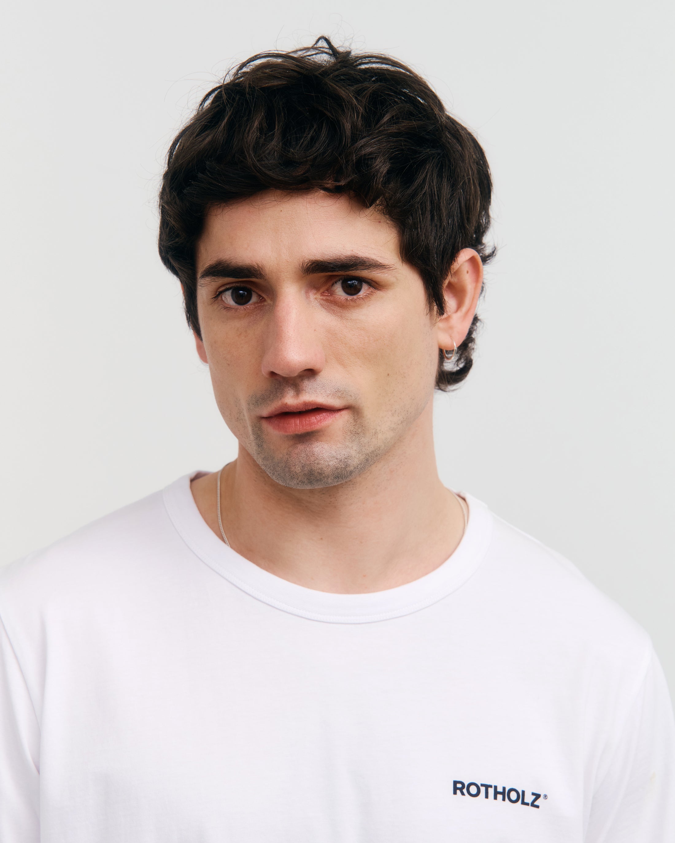 Lemon Print T-Shirt Bio Baumwolle - Weiß