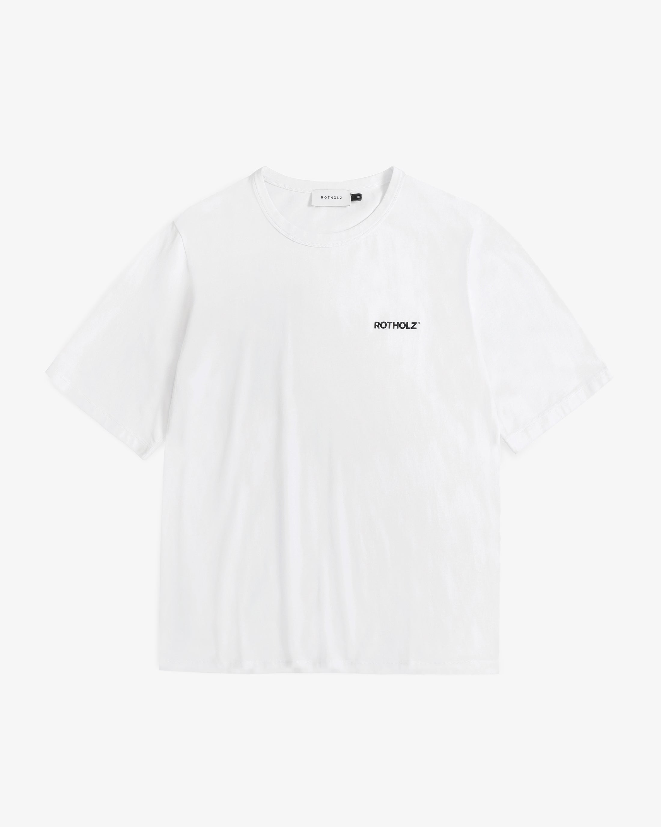 Lemon Print T-Shirt Bio Baumwolle - Weiß