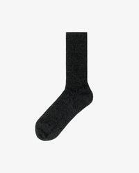 Leichte Socken Schurwolle - Anthrazit