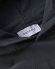 Logo Hoodie Bio Baumwolle - Washed Black