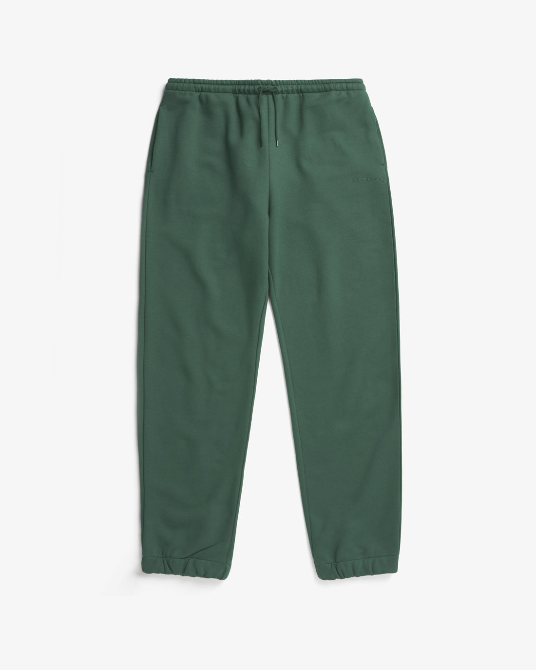 Rotholz Logo Sweatpants aus Bio-Baumwolle Grün