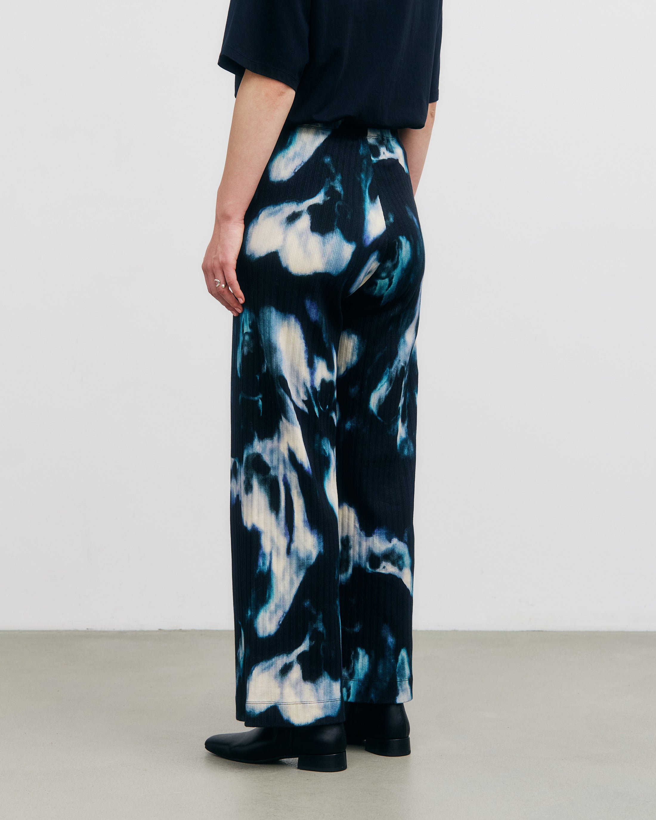 Gerippte Hose Bio Baumwolle - Tie Dye