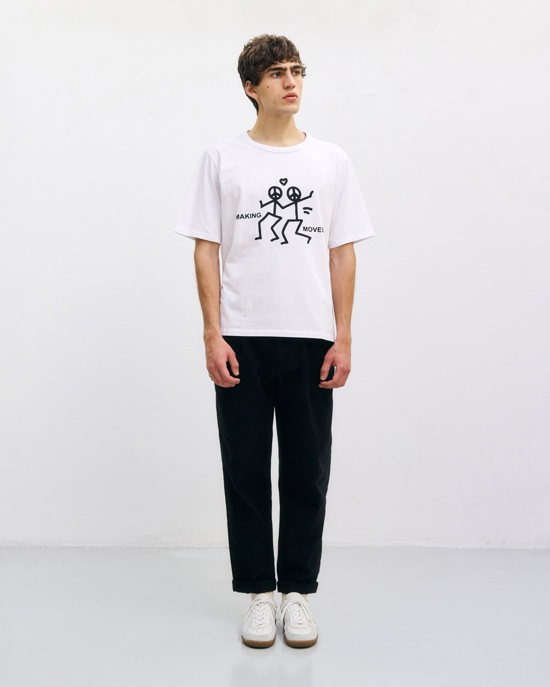 Making Moves T-Shirt Bio Baumwolle - Weiß