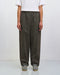 Weite Bundfaltenhose Bio Baumwolle - Canvas Braun