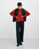 Oversize Strickpullover Bio Baumwolle - Rot