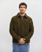 Schweres Overshirt Bio Wollmischung - Dunkelgrün