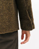 Schweres Overshirt Bio Wollmischung - Dunkelgrün