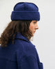Schweres Overshirt Bio Wollmischung - Royalblau
