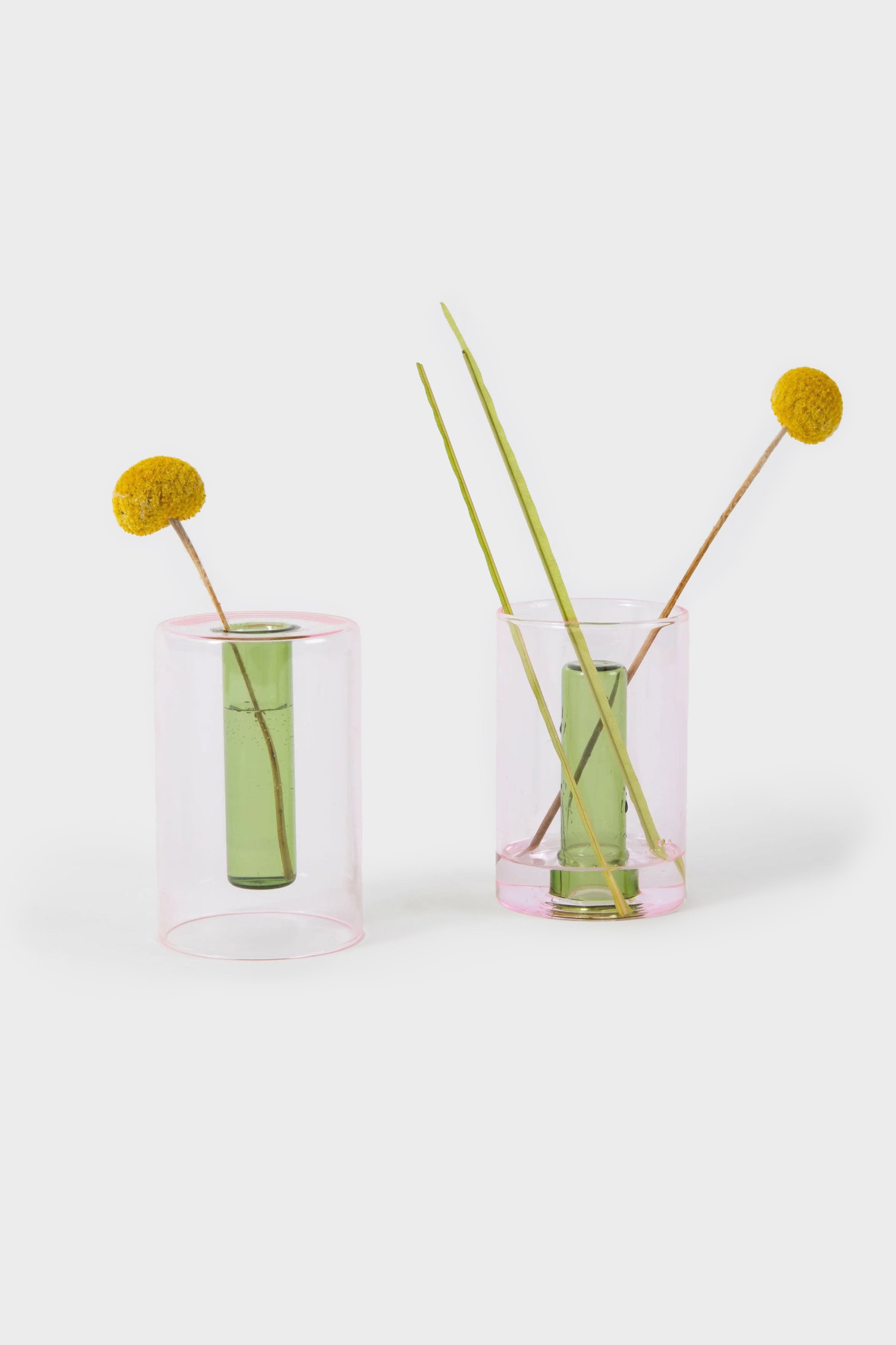 Reversible Glass Vase