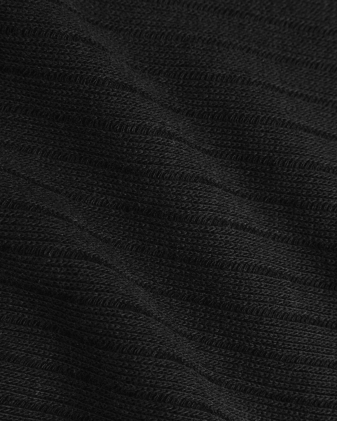 Gerippte Hose Bio Baumwolle - Schwarz